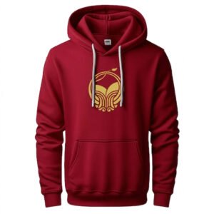Capucha o hoddie rojo